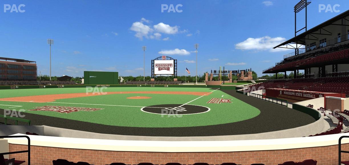 Dudy Noble Field - Section 109 Seat View