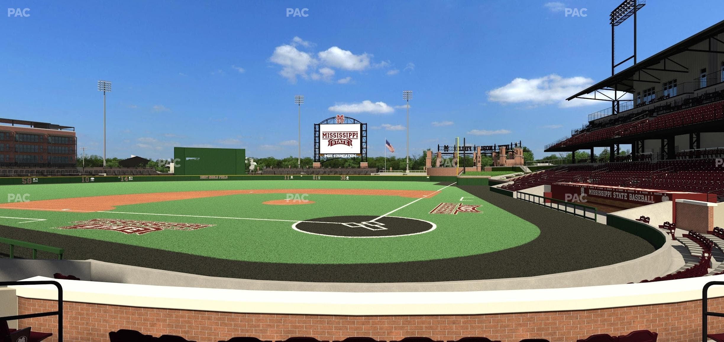 Dudy Noble Field - Section 109 Seat View
