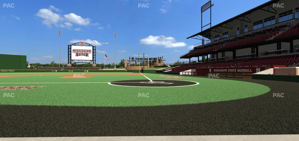 Dudy Noble Field - Section 110 Seat View