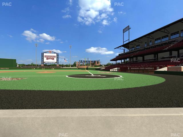 Dudy Noble Field - Section 110 Seat View