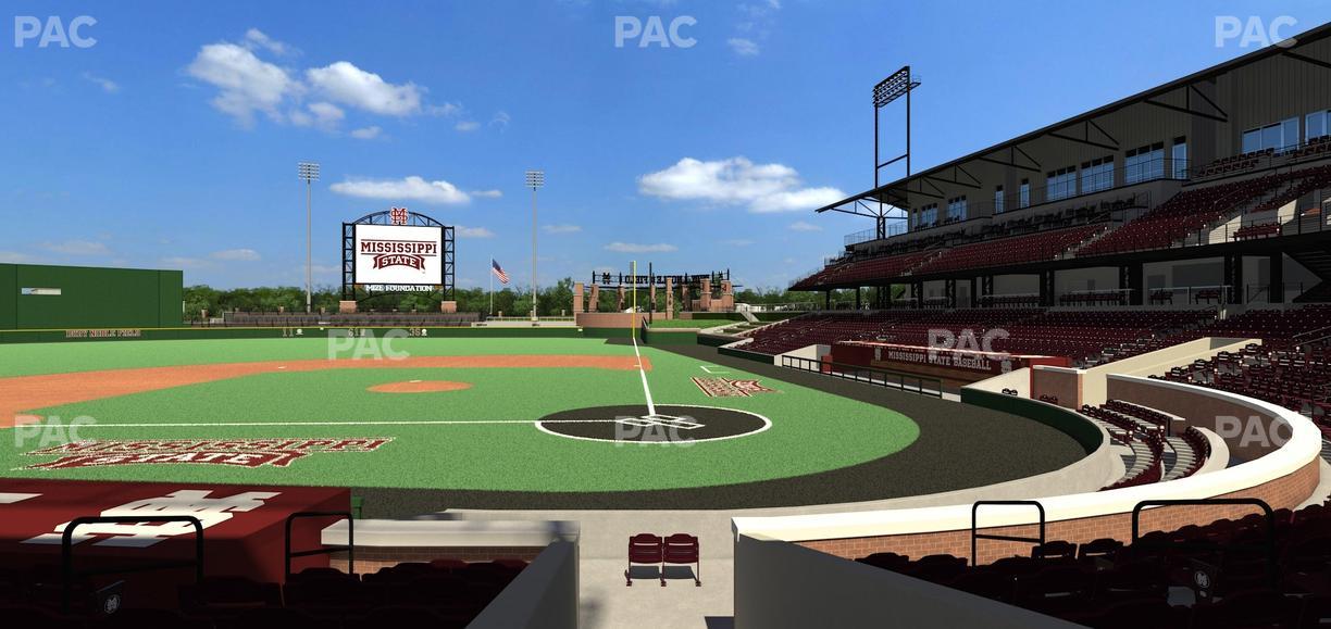 Dudy Noble Field - Section 110 Seat View