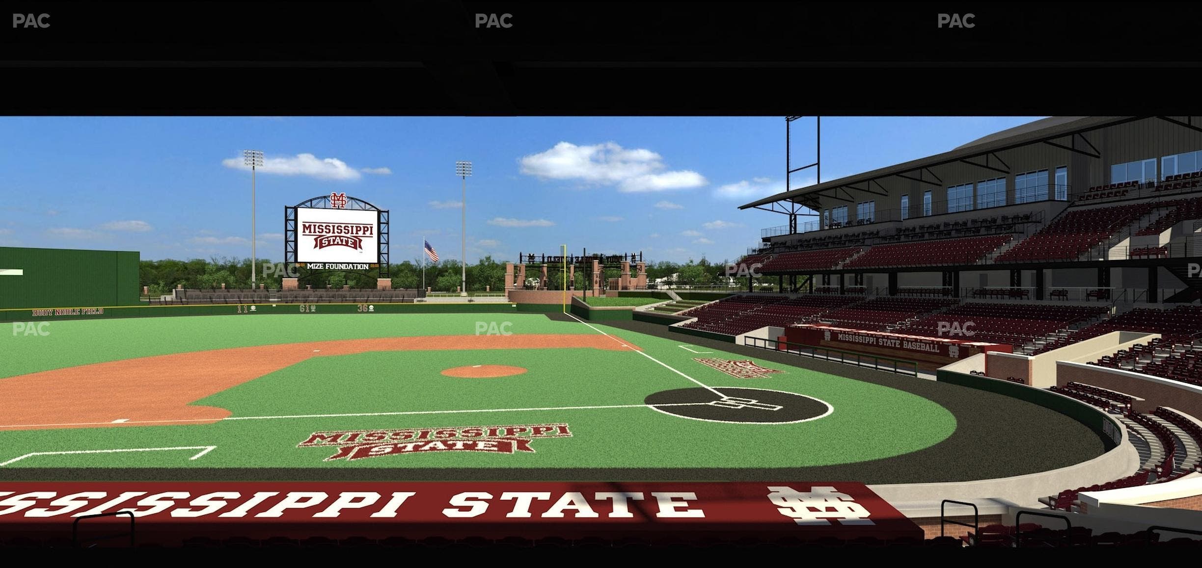 Dudy Noble Field - Section 111 Seat View