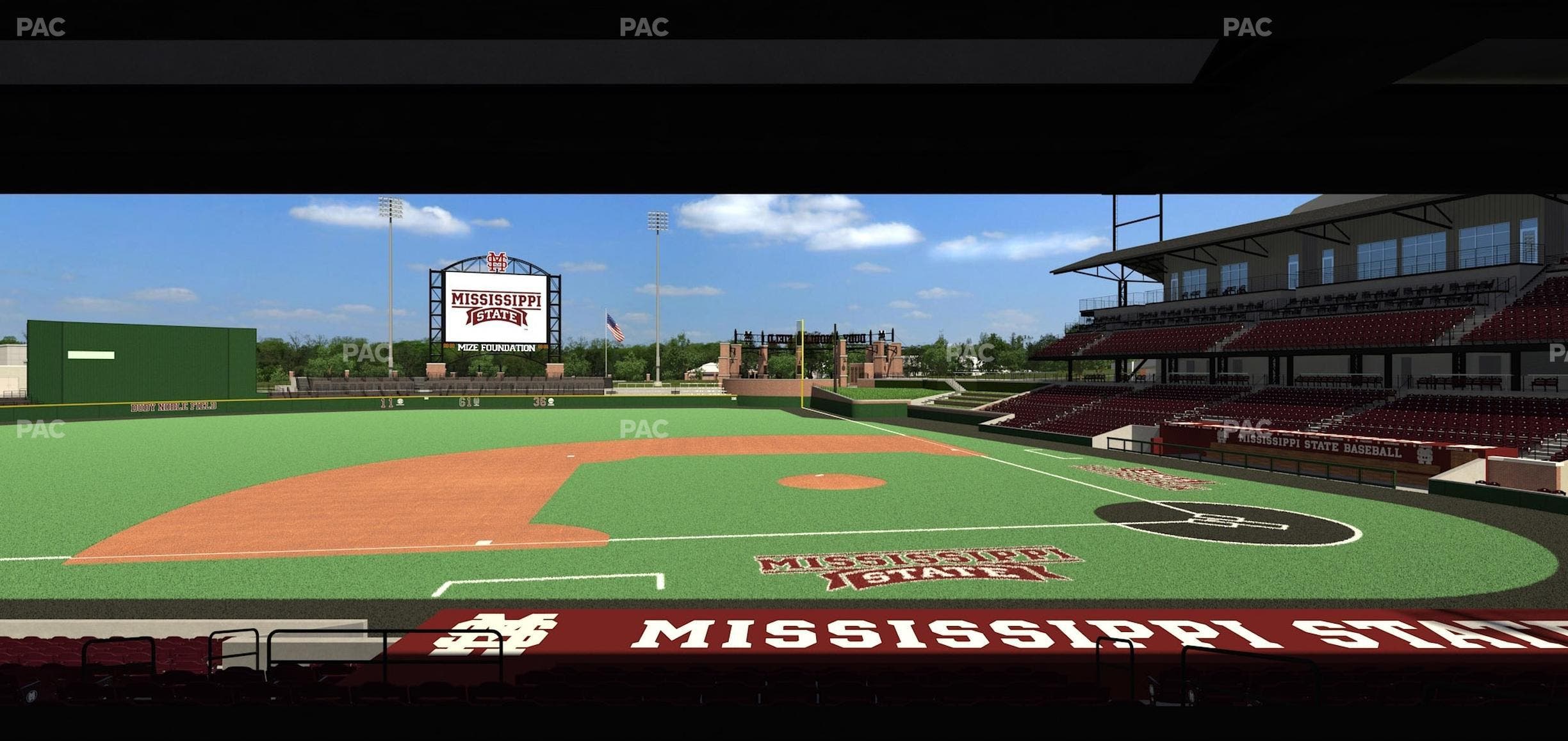 Dudy Noble Field - Section 112 Seat View