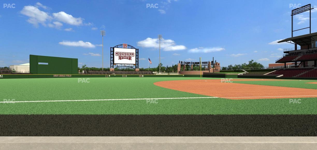 Dudy Noble Field - Section 114 Seat View