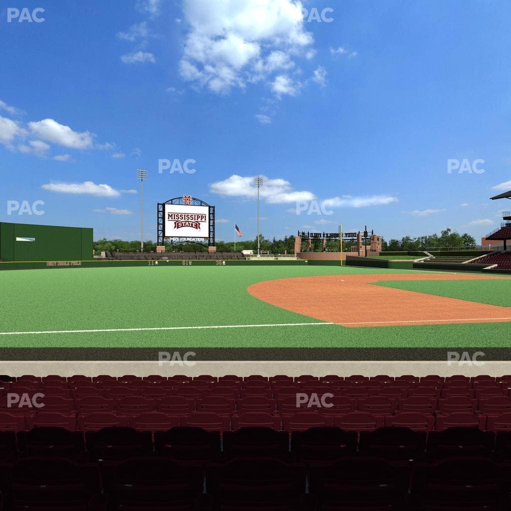 Dudy Noble Field - Section 114 Seat View