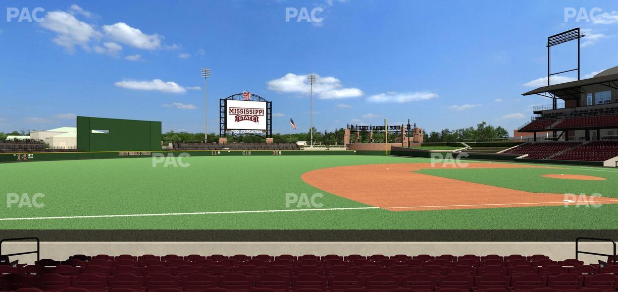 Dudy Noble Field - Section 114 Seat View