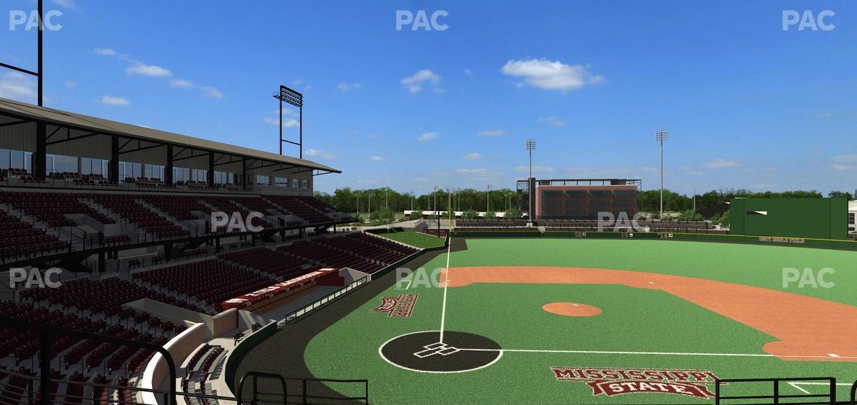 Dudy Noble Field - Section 205 Seat View