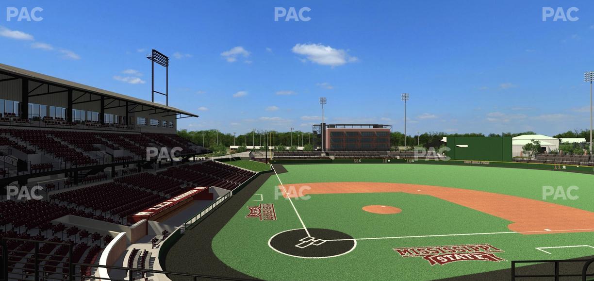 Dudy Noble Field - Section 206 Seat View