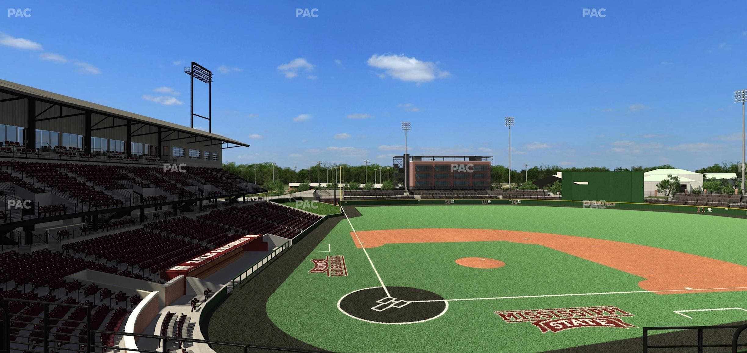 Dudy Noble Field - Section 206 Seat View