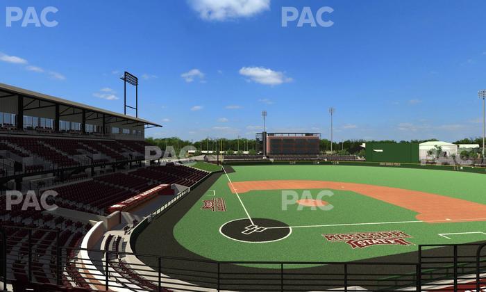 Dudy Noble Field - Section 206 Seat View