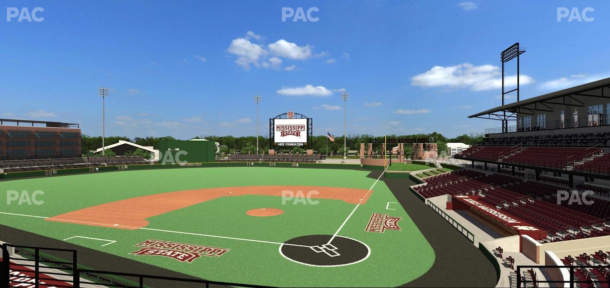 Dudy Noble Field - Section 210 Seat View