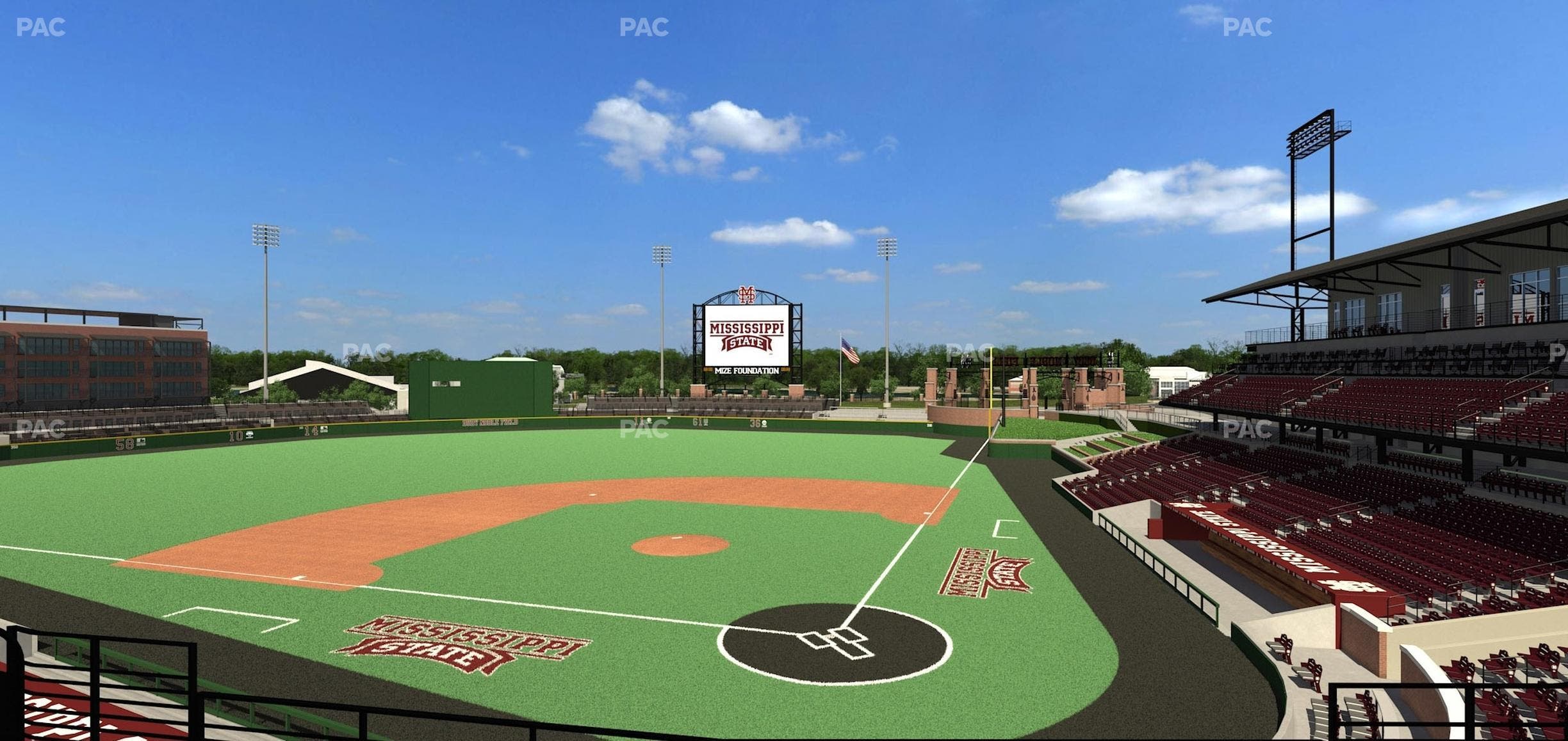 Dudy Noble Field - Section 210 Seat View