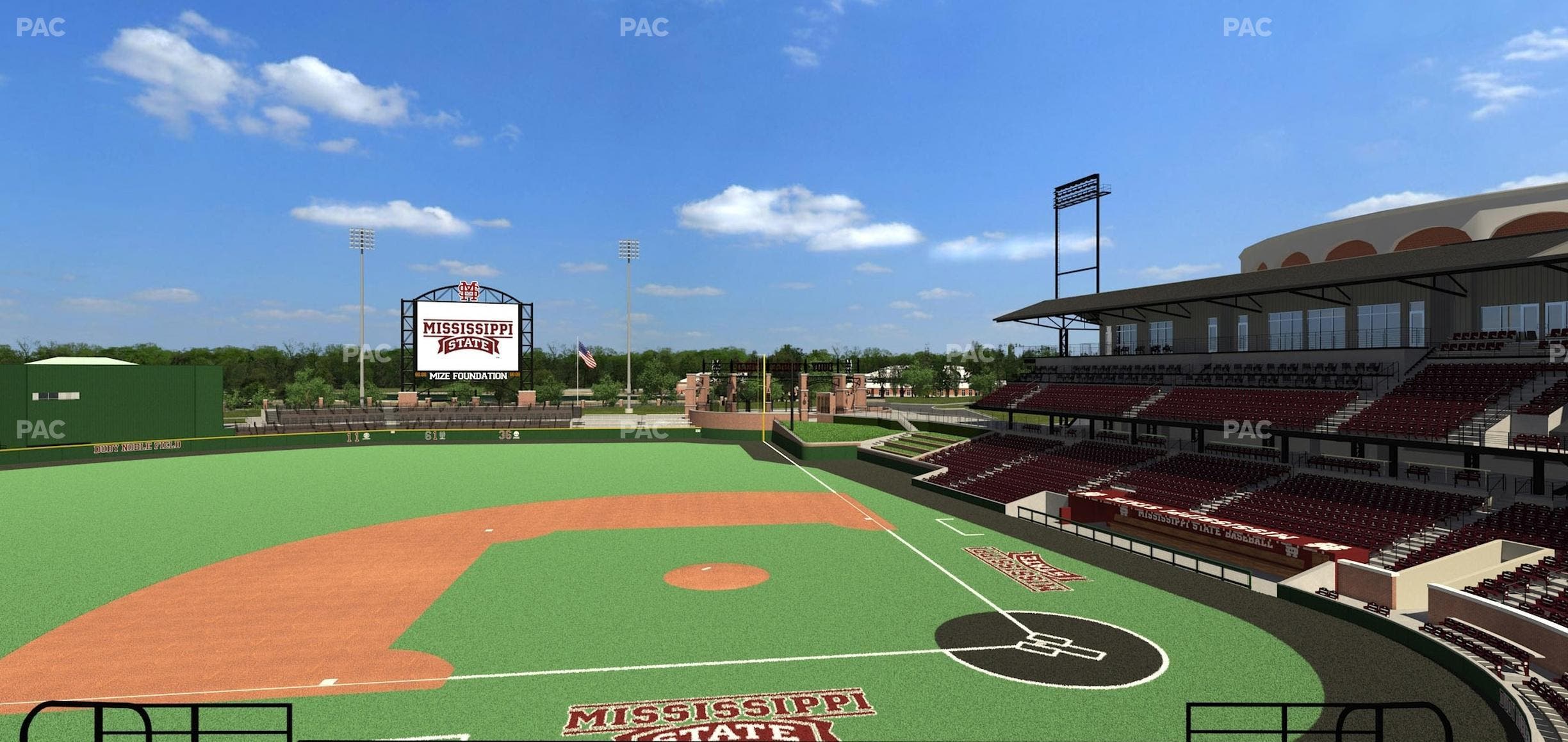 Dudy Noble Field - Section 213 Seat View