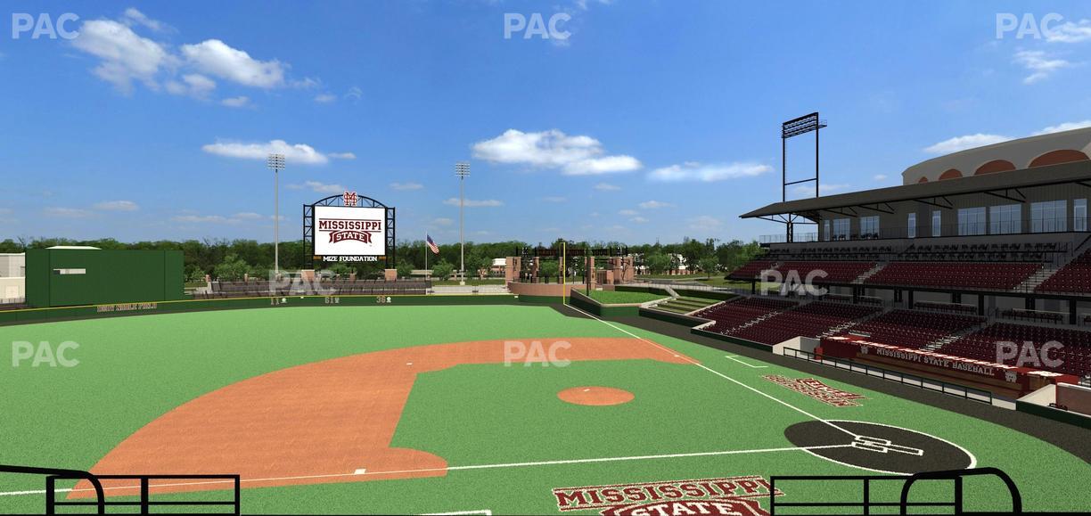 Dudy Noble Field - Section 214 Seat View