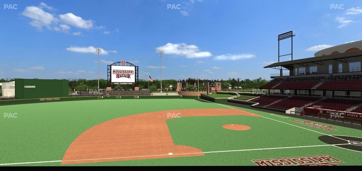 Dudy Noble Field - Section 215 Seat View