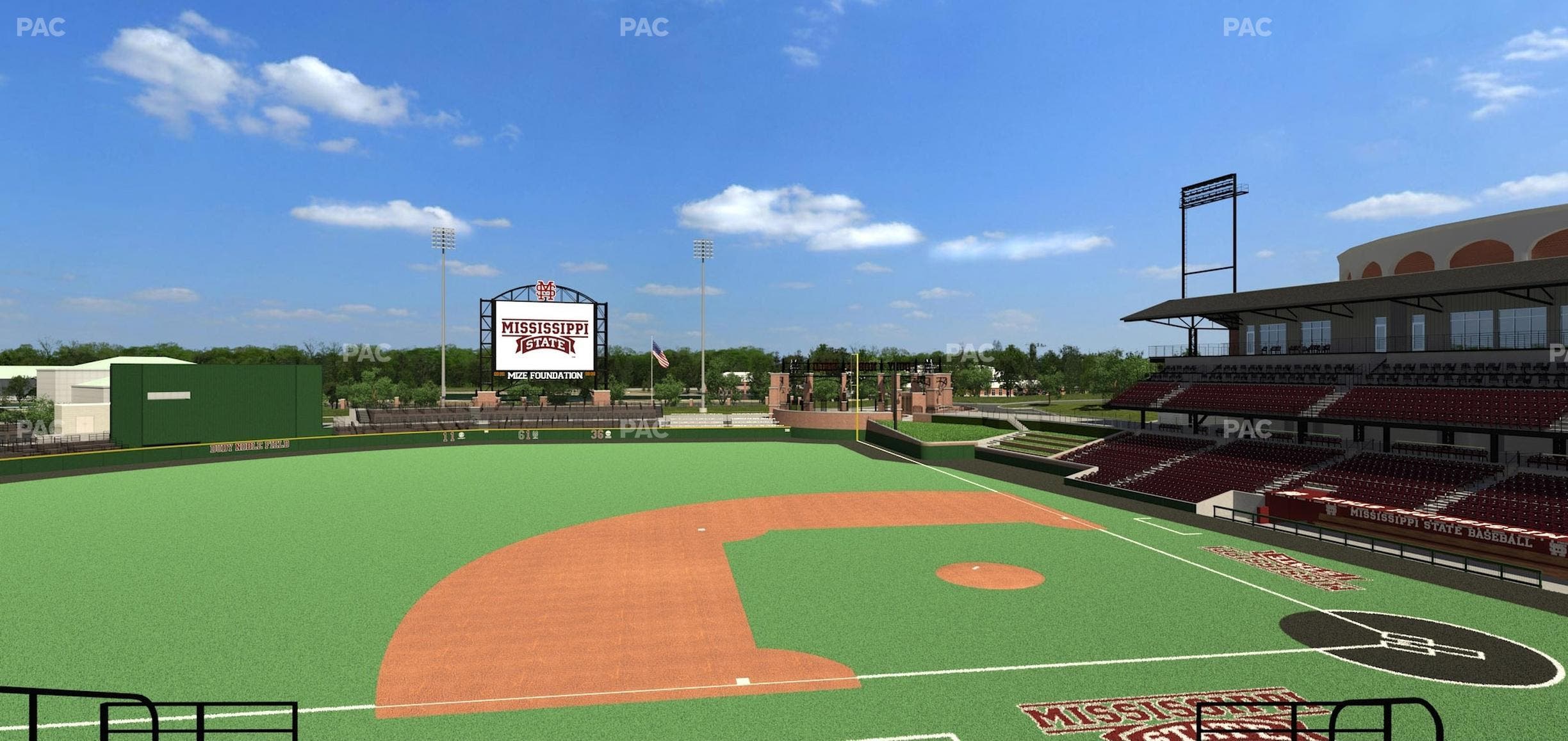 Dudy Noble Field - Section 215 Seat View