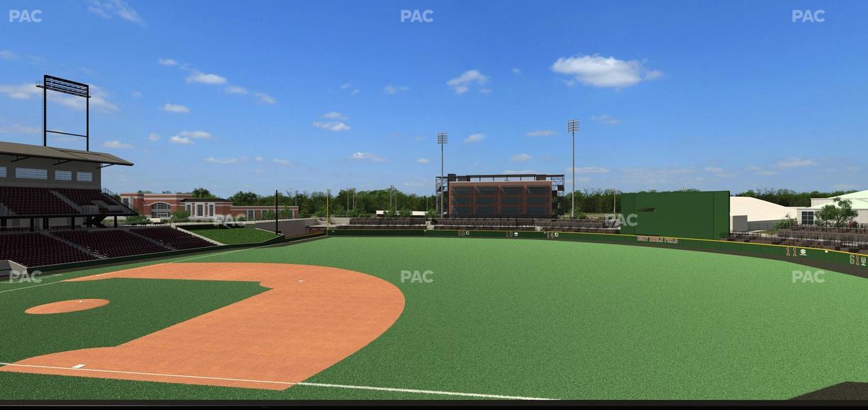 Dudy Noble Field - Section Club 201 Seat View
