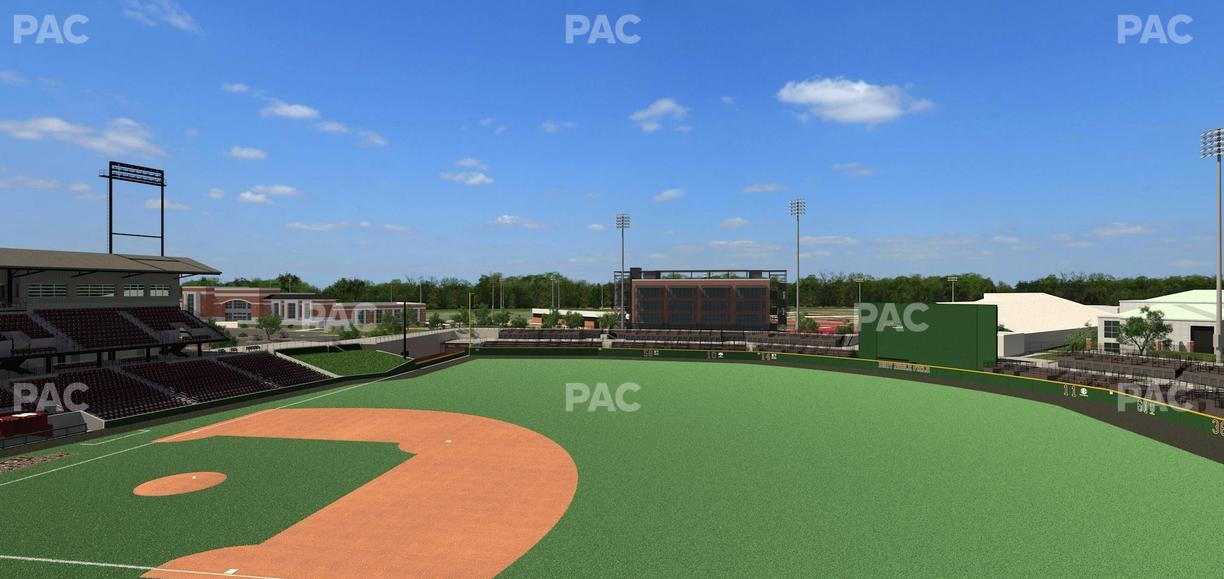 Dudy Noble Field - Section Club 201 Seat View