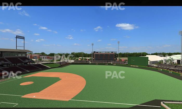 Dudy Noble Field - Section Club 201 Seat View