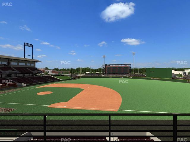 Dudy Noble Field - Section Club 202 Seat View