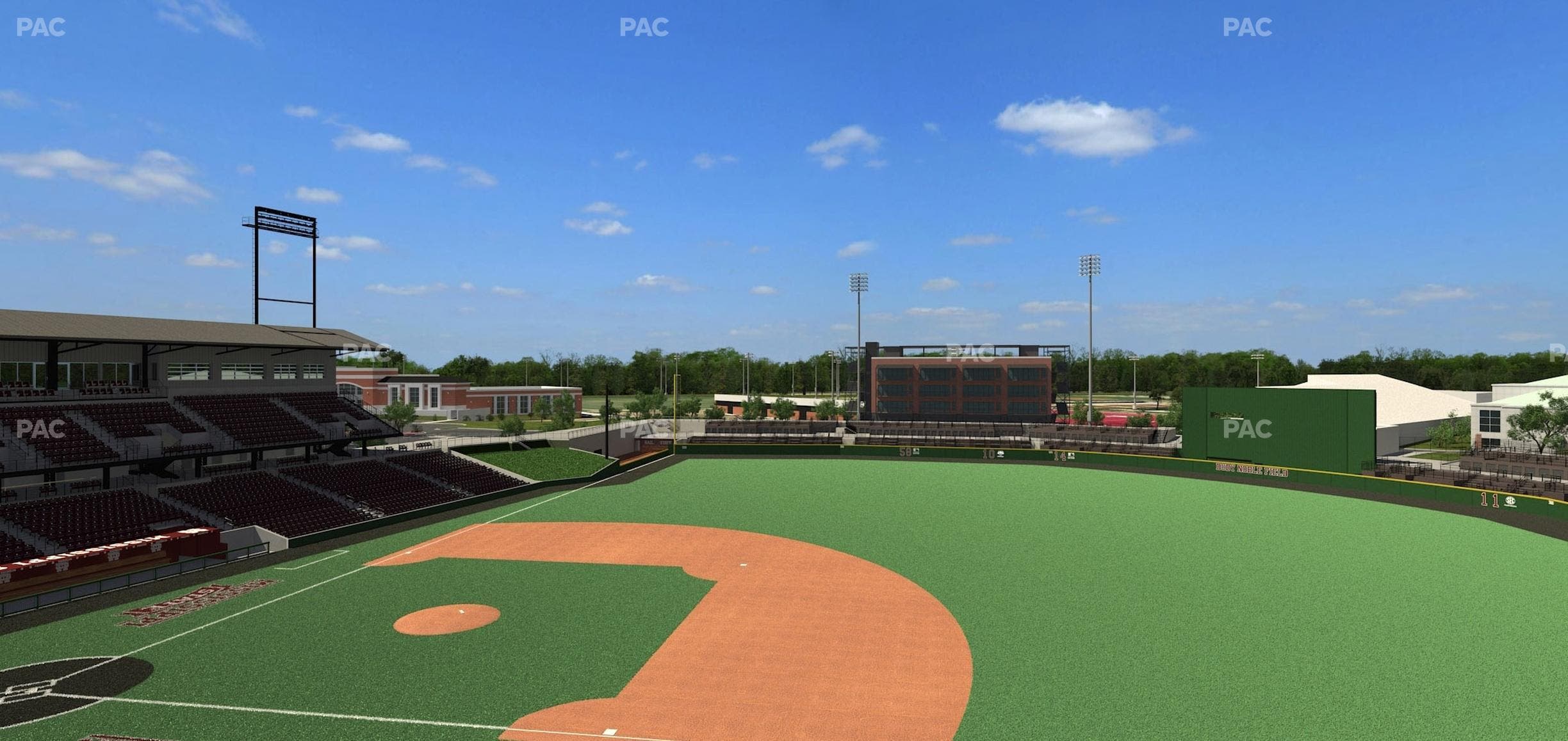 Dudy Noble Field - Section Club 202 Seat View