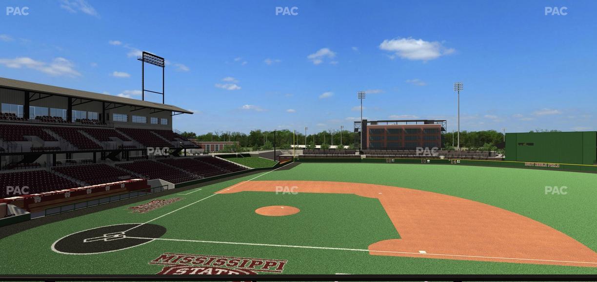 Dudy Noble Field - Section Club 203 Seat View