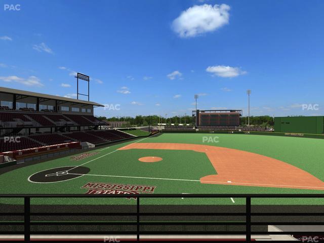 Dudy Noble Field - Section Club 203 Seat View