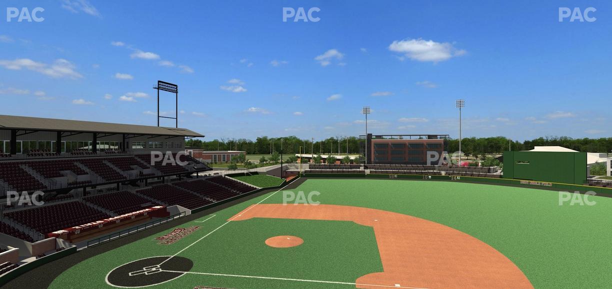 Dudy Noble Field - Section Club 203 Seat View