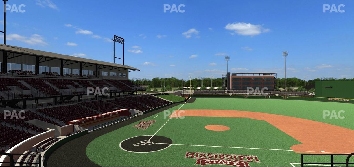 Dudy Noble Field - Section Club 204 Seat View