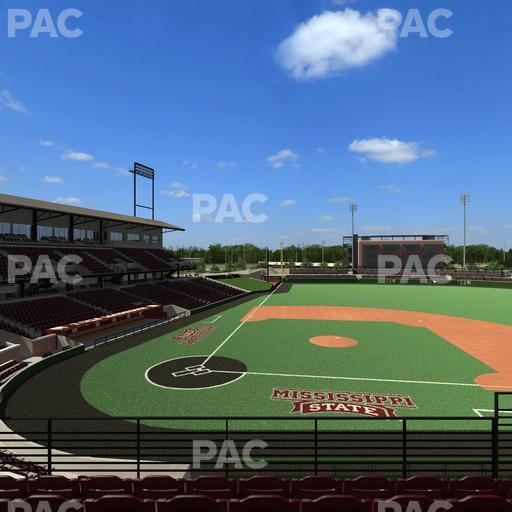Dudy Noble Field - Section Club 204 Seat View