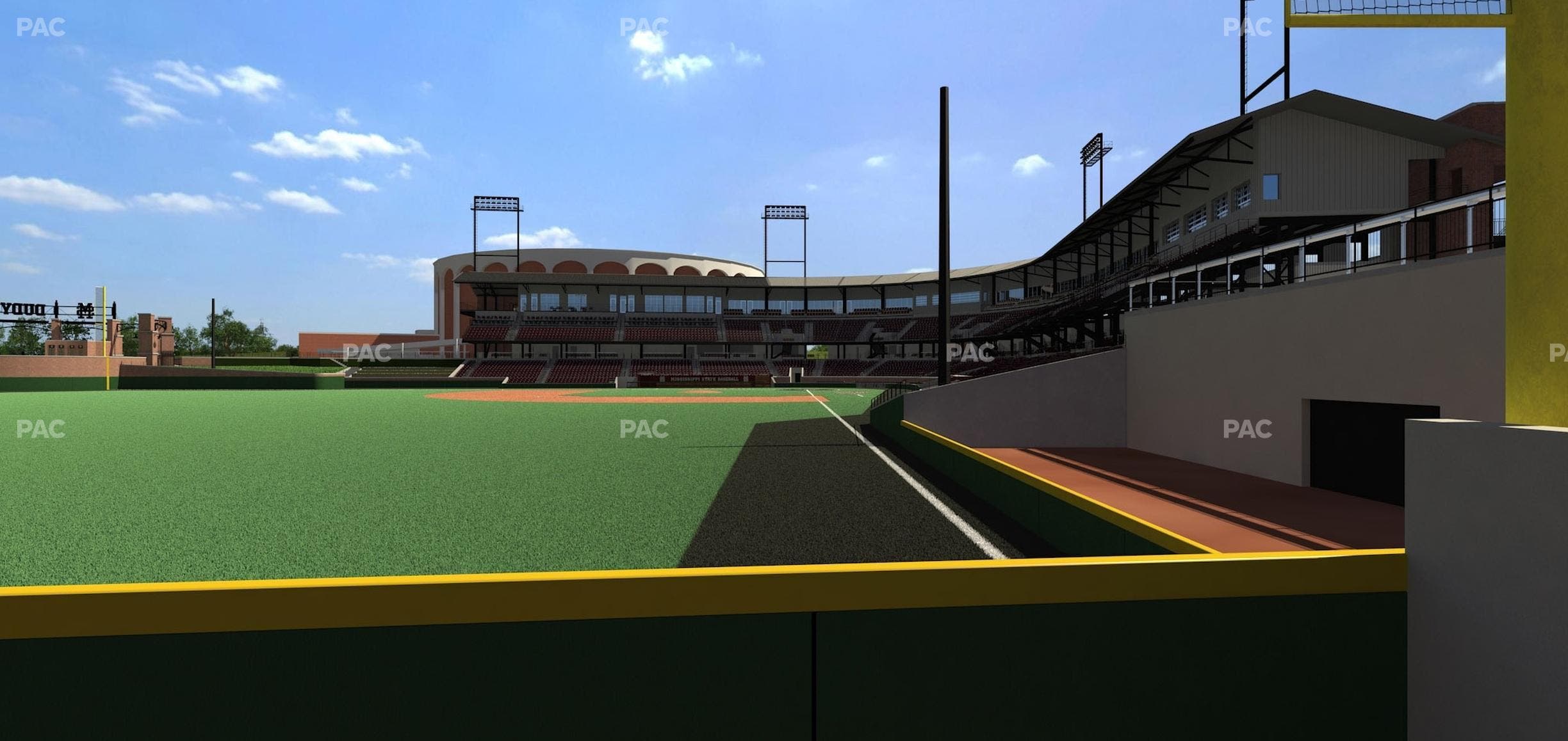 Dudy Noble Field - Section Left Field Lounge 1 Seat View