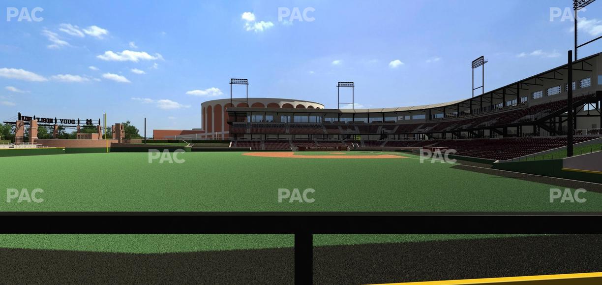 Dudy Noble Field - Section Left Field Lounge 10 Seat View
