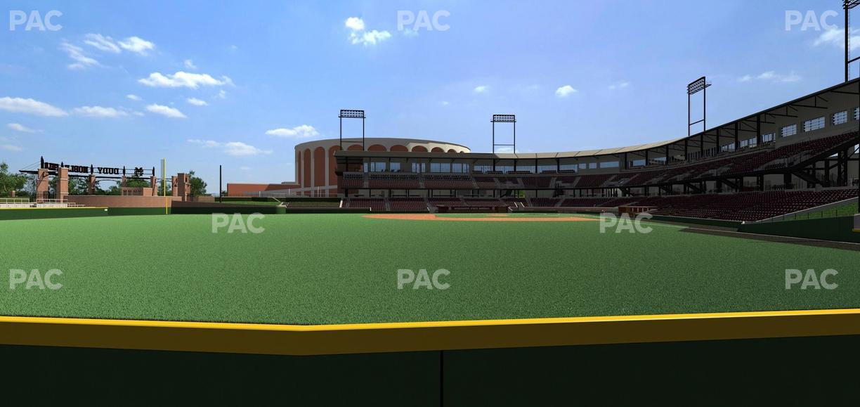 Dudy Noble Field - Section Left Field Lounge 11 Seat View