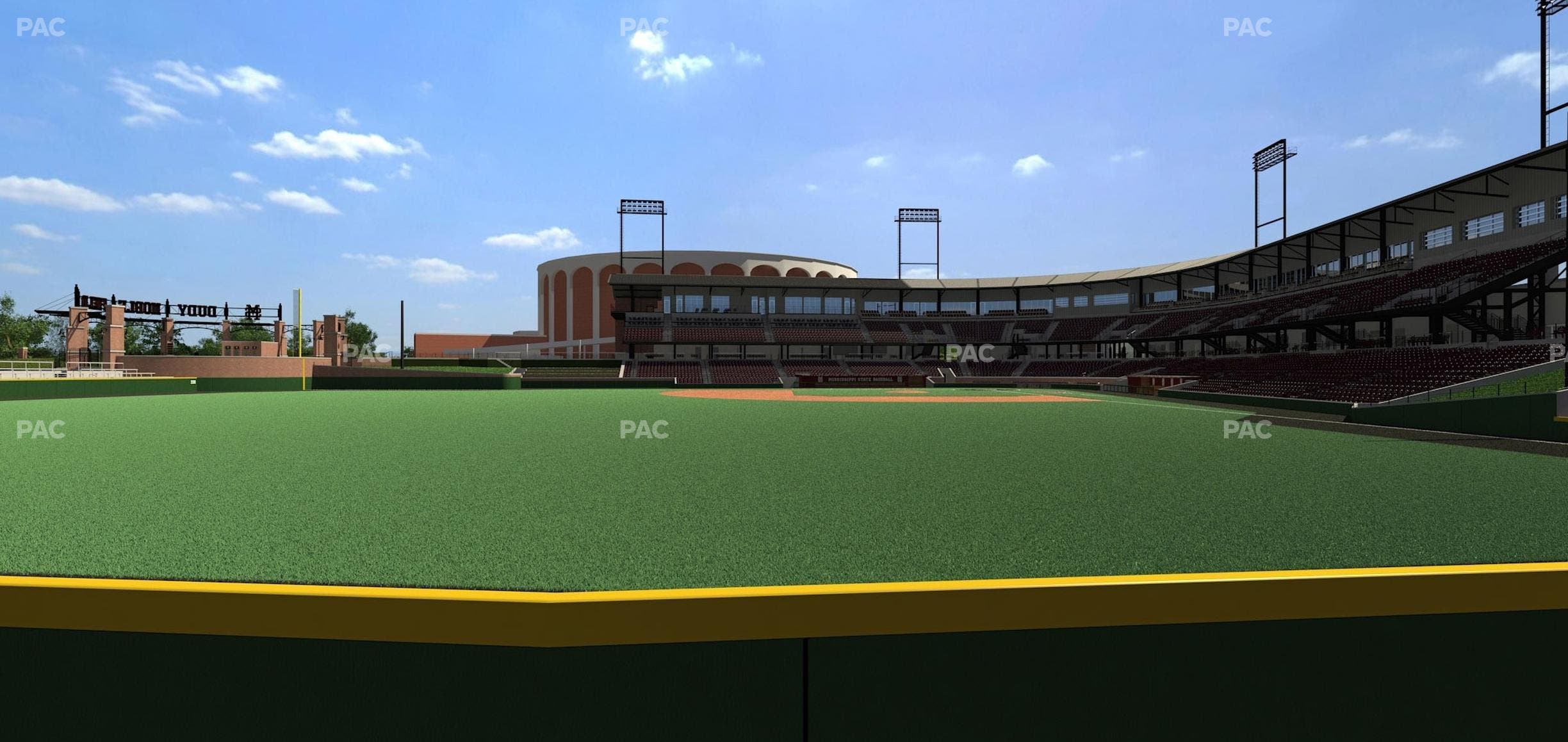 Dudy Noble Field - Section Left Field Lounge 11 Seat View