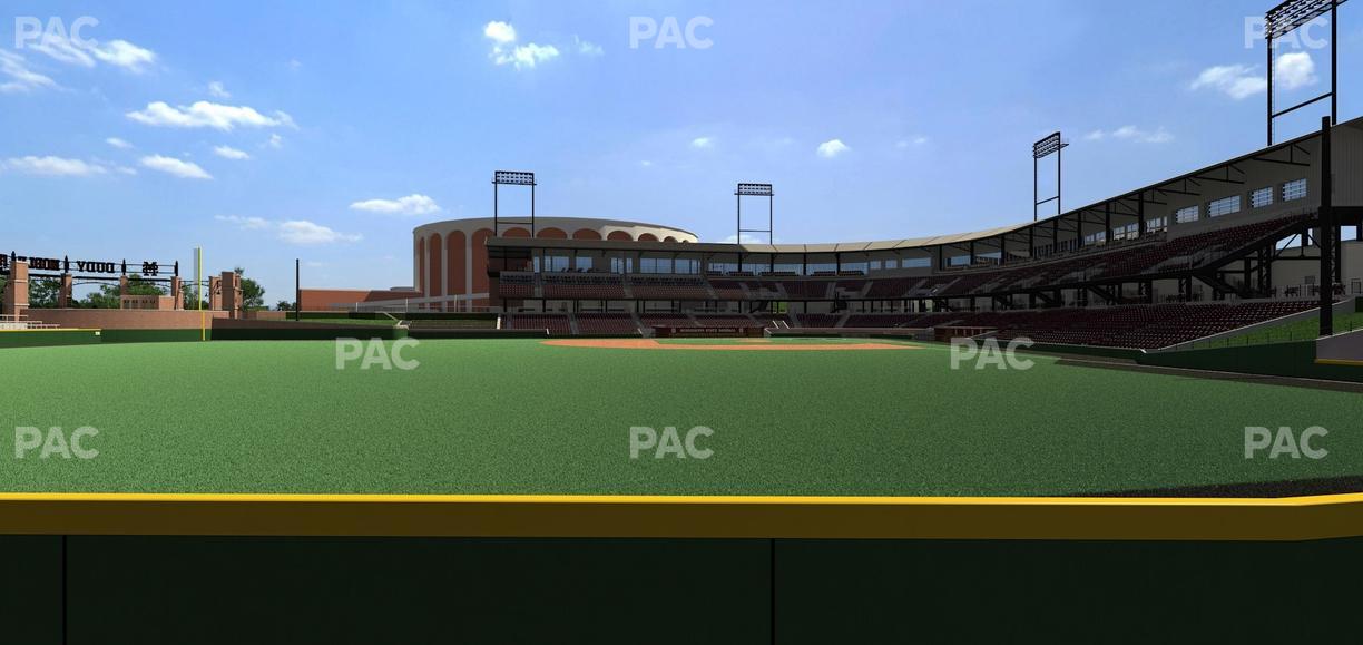 Dudy Noble Field - Section Left Field Lounge 12 Seat View
