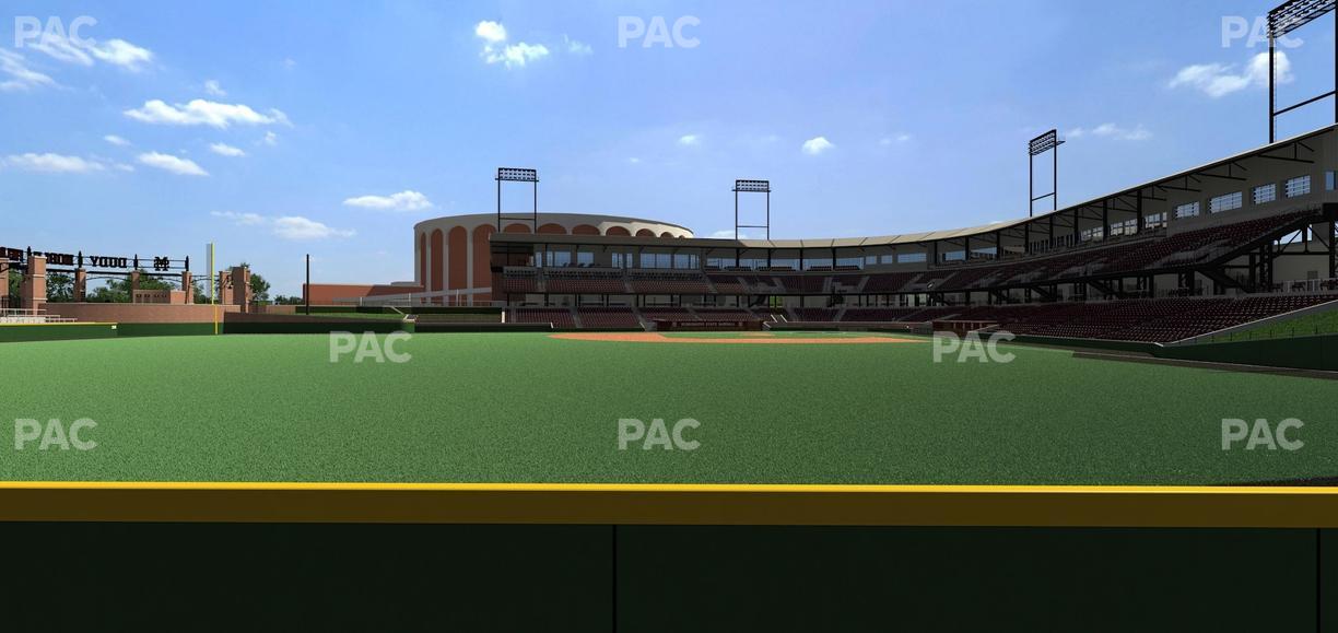 Dudy Noble Field - Section Left Field Lounge 13 Seat View