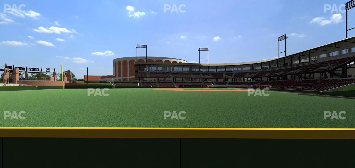 Dudy Noble Field - Section Left Field Lounge 14 Seat View