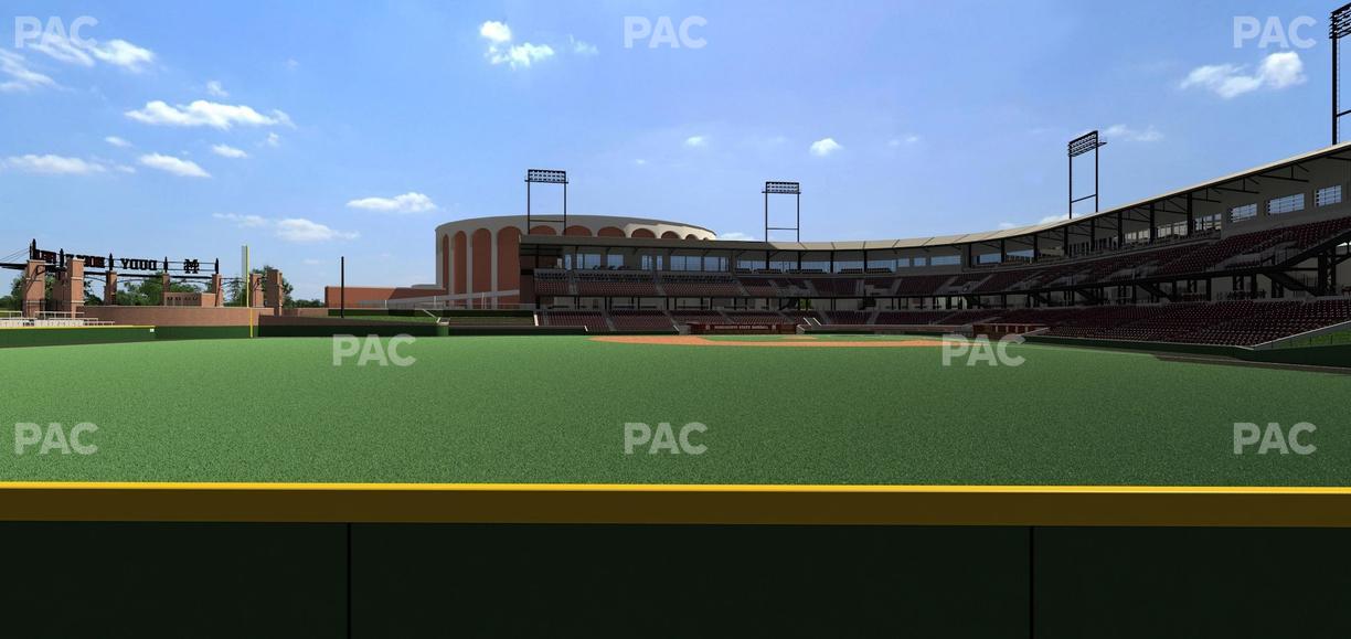 Dudy Noble Field - Section Left Field Lounge 15 Seat View