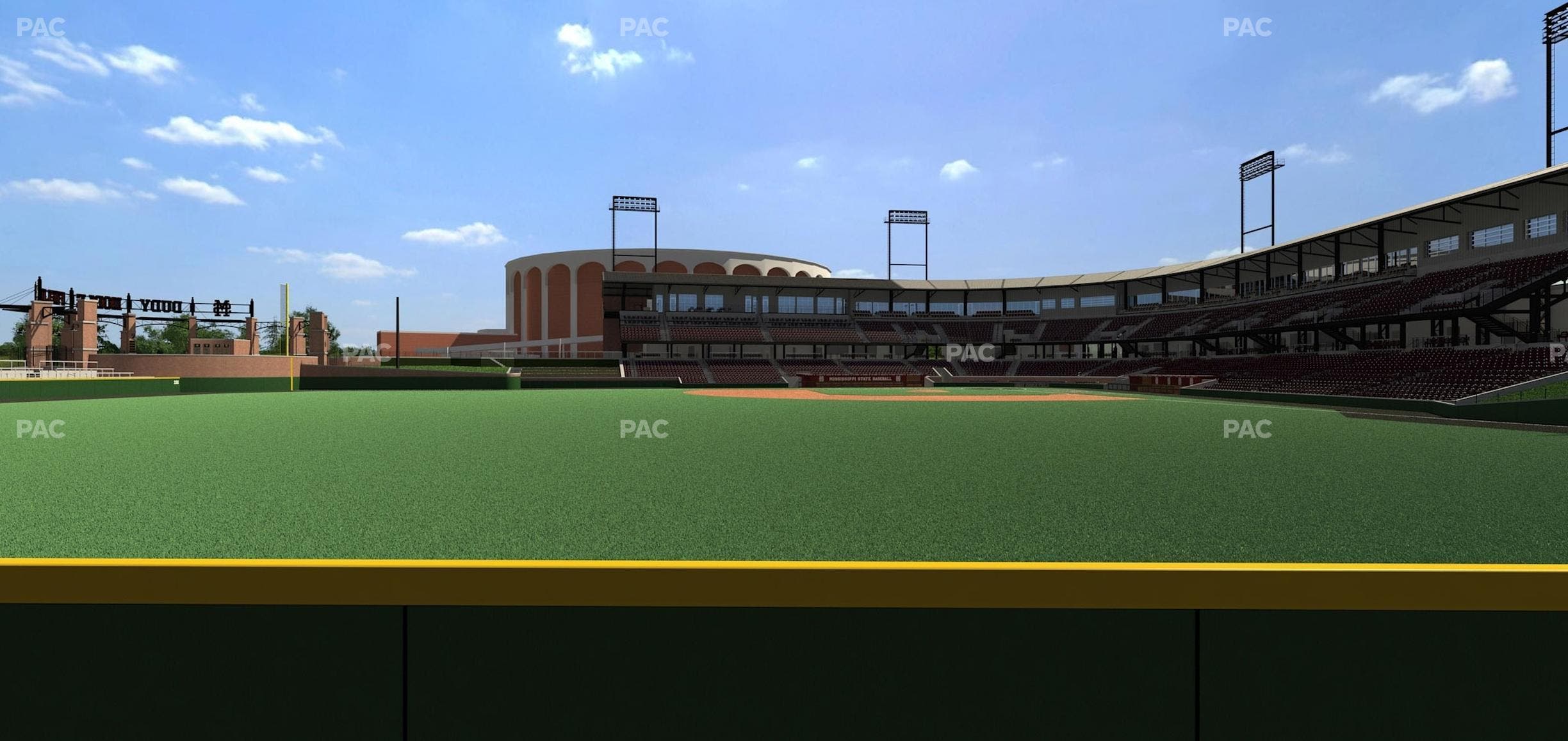 Dudy Noble Field - Section Left Field Lounge 15 Seat View