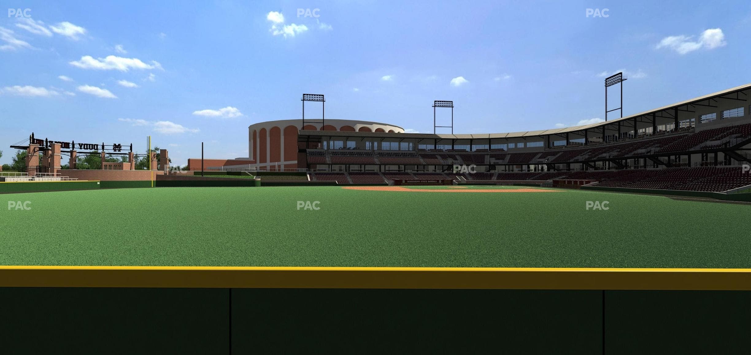 Dudy Noble Field - Section Left Field Lounge 16 Seat View