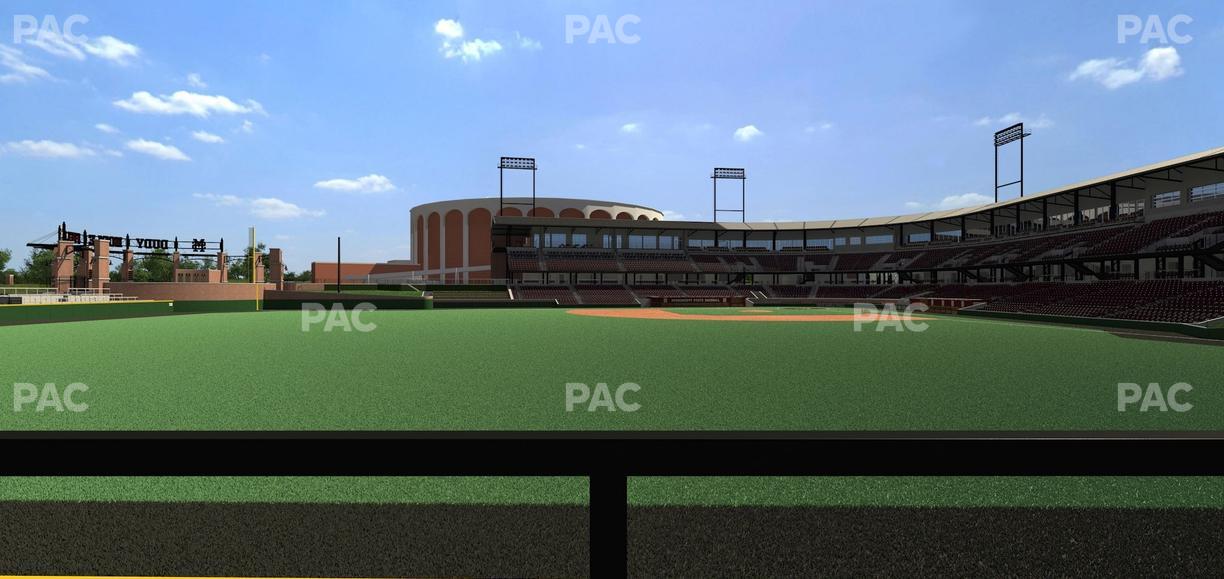 Dudy Noble Field - Section Left Field Lounge 17 Seat View