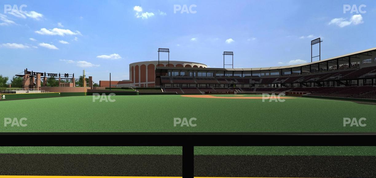 Dudy Noble Field - Section Left Field Lounge 18 Seat View