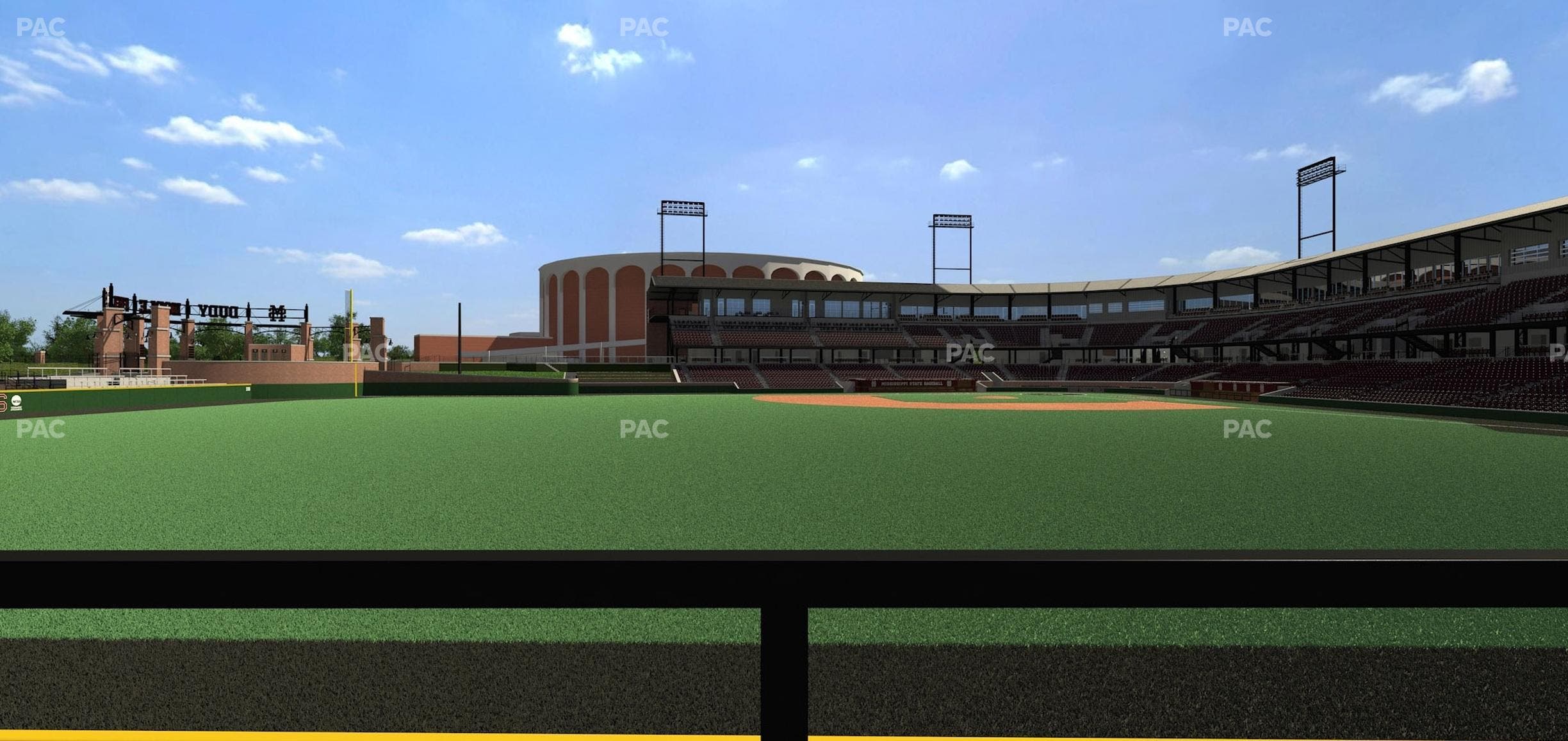 Dudy Noble Field - Section Left Field Lounge 18 Seat View
