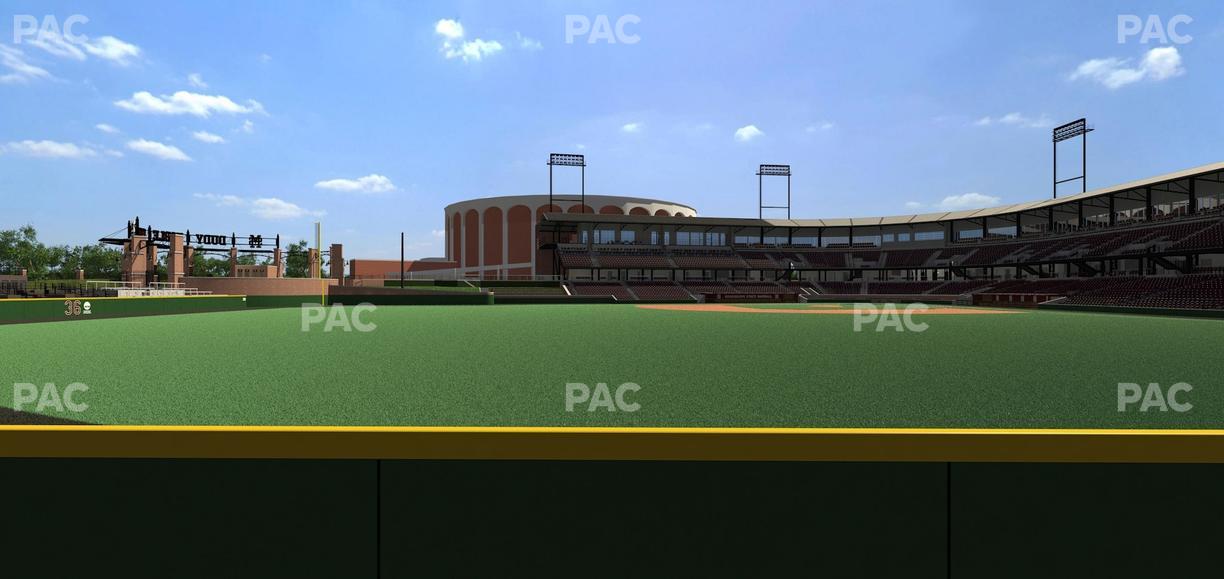 Dudy Noble Field - Section Left Field Lounge 21 Seat View