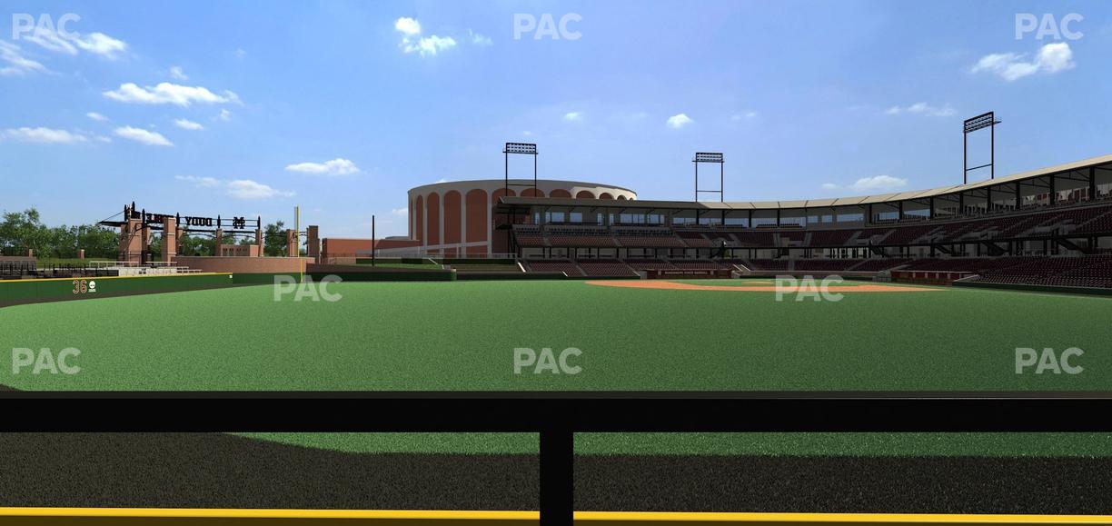 Dudy Noble Field - Section Left Field Lounge 22 Seat View