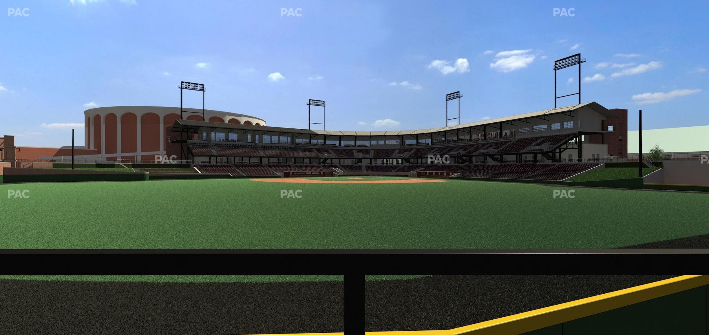 Dudy Noble Field - Section Left Field Lounge 25 Seat View
