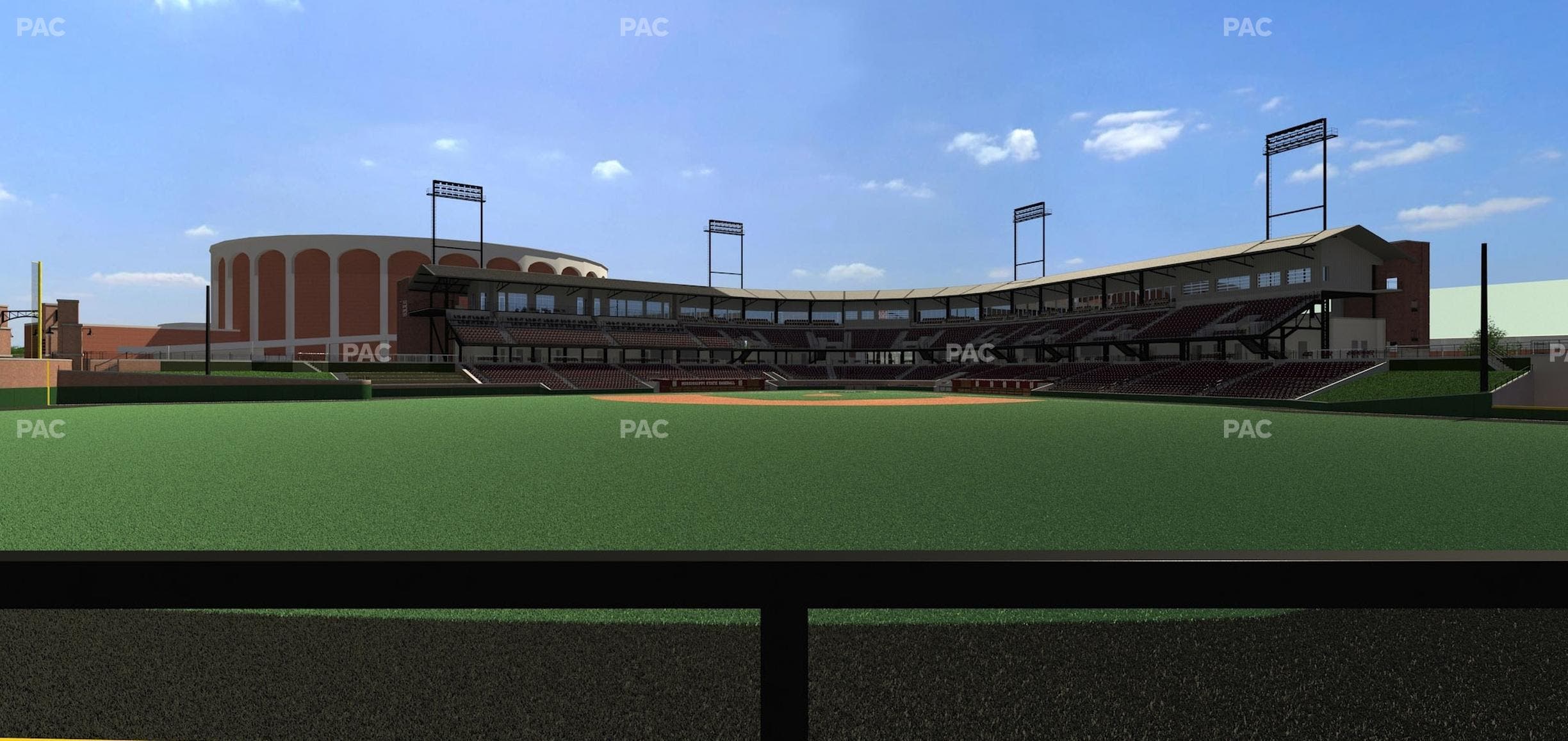 Dudy Noble Field - Section Left Field Lounge 27 Seat View
