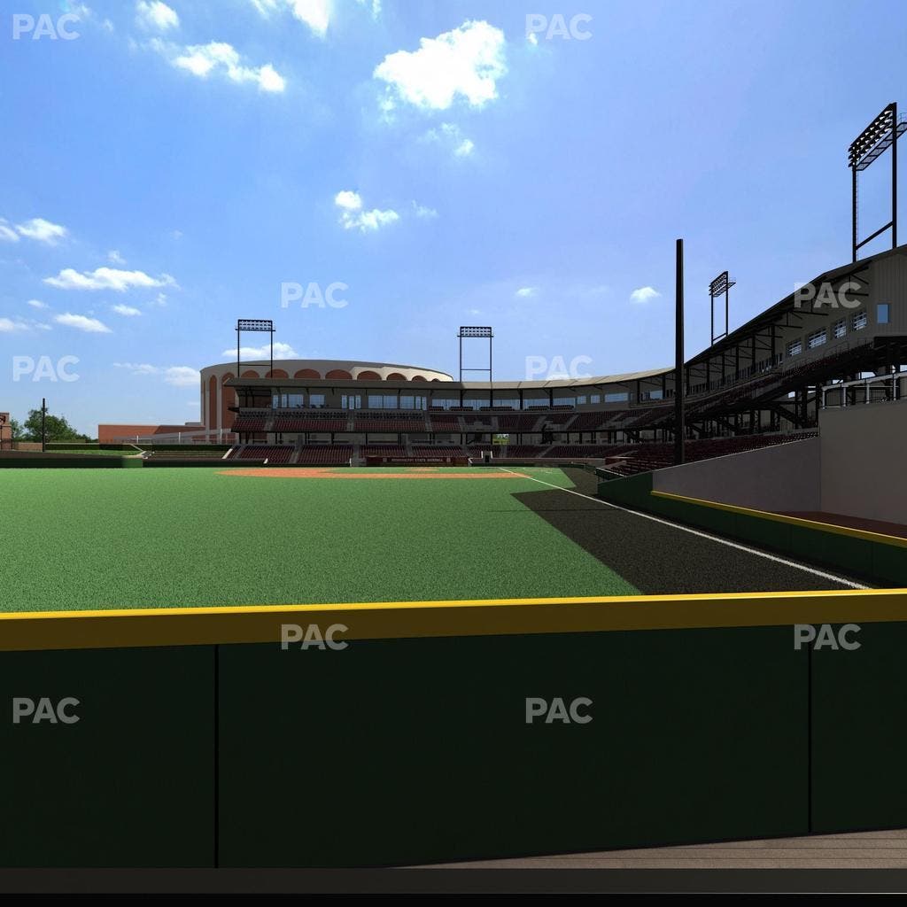 Dudy Noble Field - Section Left Field Lounge 3 Seat View
