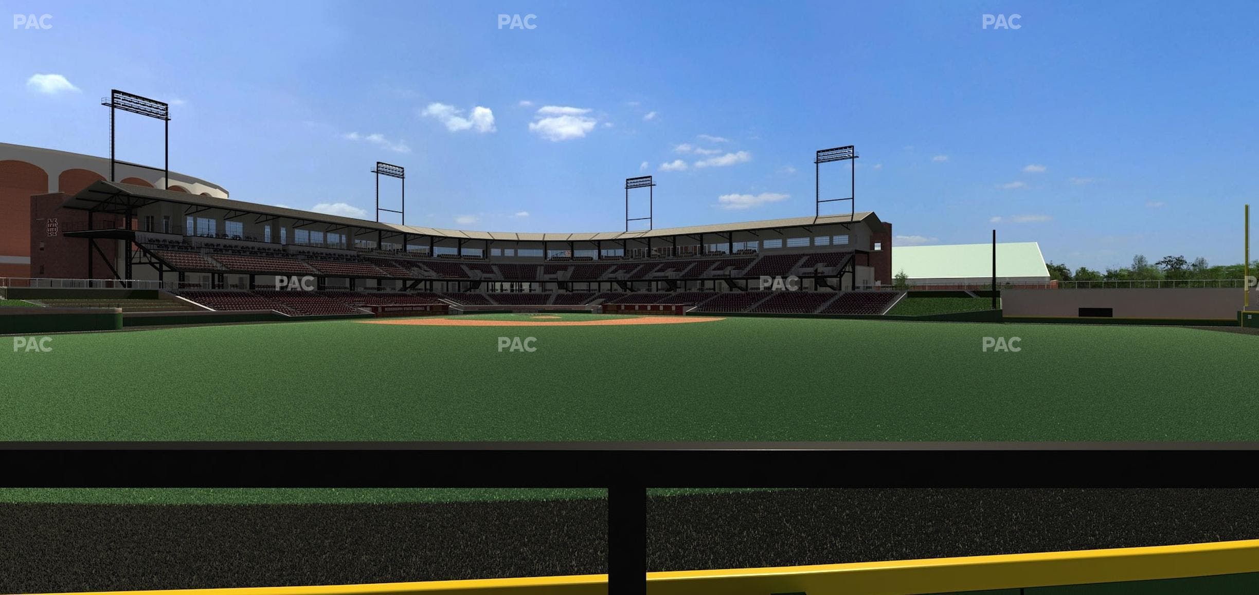 Dudy Noble Field - Section Left Field Lounge 32 Seat View