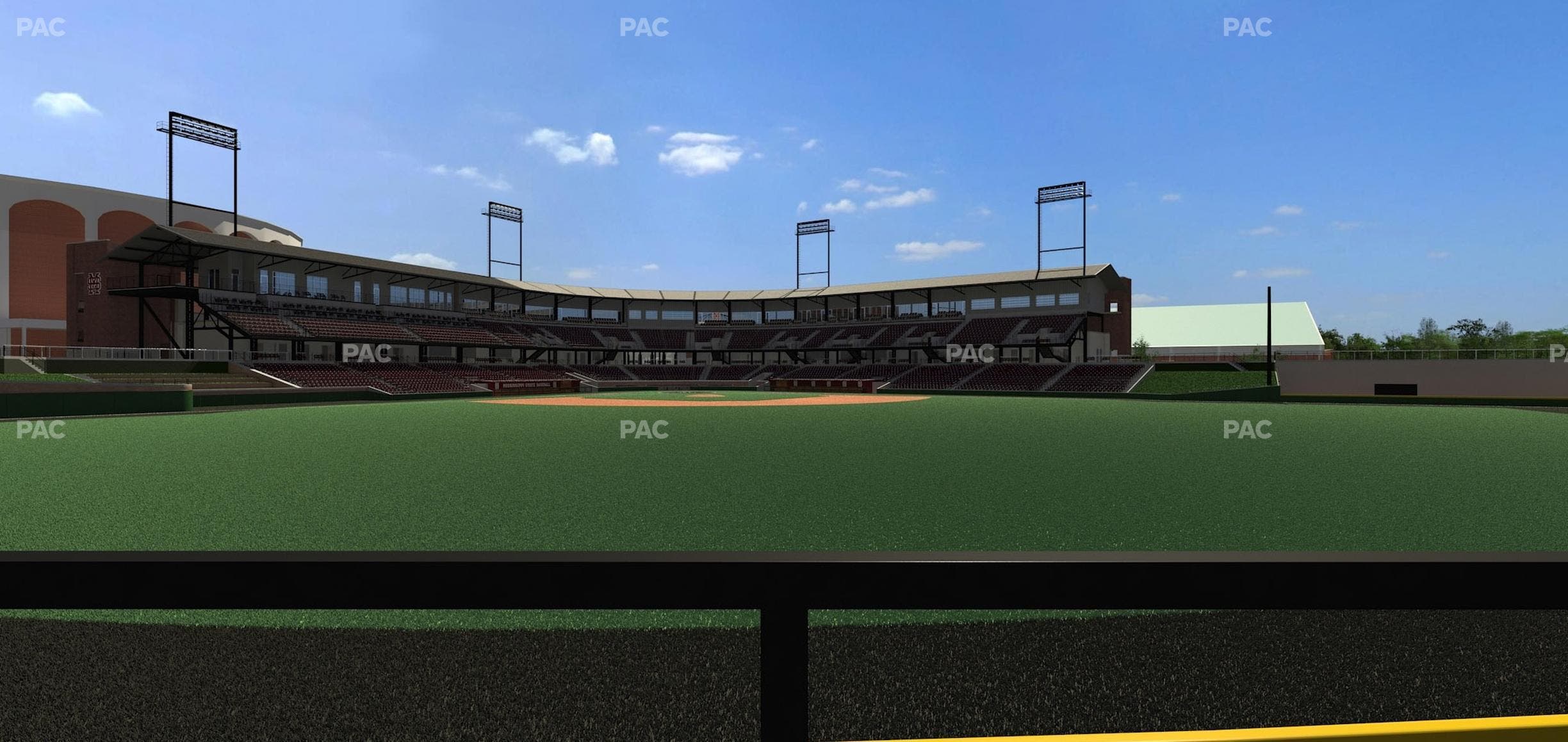 Dudy Noble Field - Section Left Field Lounge 33 Seat View